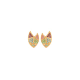 1980s Vintage D'Orlan Pastel Earring and Necklace Set