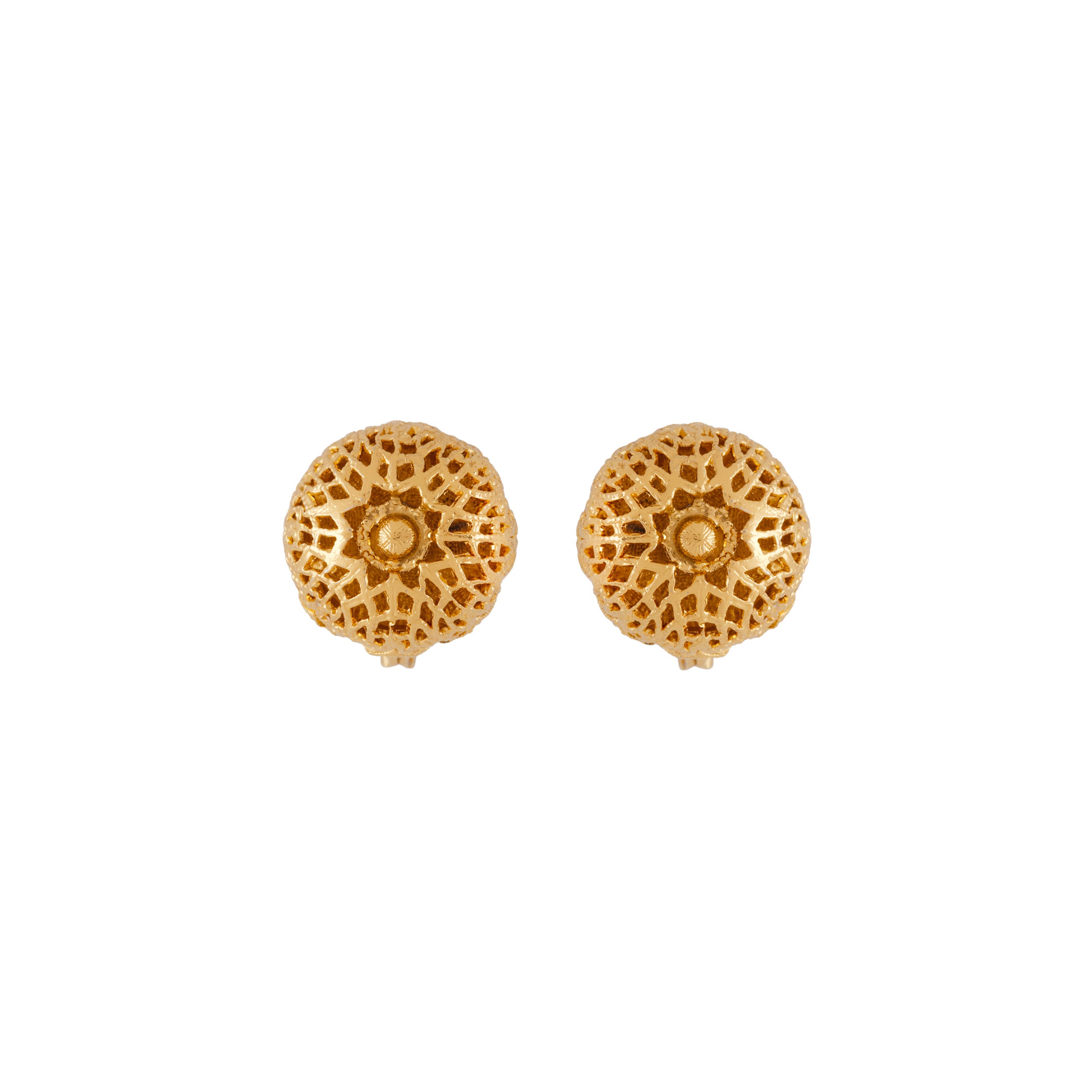 1980s Vintage Monet Filigree Earring and Necklace Set