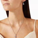 Givenchy Sapphire Clip-On Earring and Necklace Set