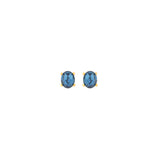 1980s Vintage Christian Dior Sapphire Earring and Necklace Set
