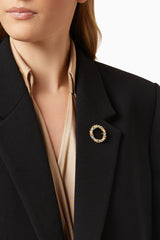 1980s Vintage Wreath Brooch