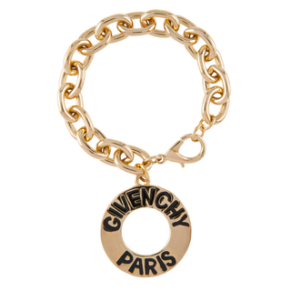 1980s Vintage Givenchy Logo Bracelet