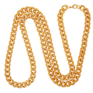 1990s Vintage Curb Chain Necklace