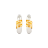 1990s Vintage Yves Saint Laurent Hoop Earrings