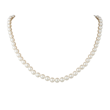 1970s Vintage Faux Pearl Necklace