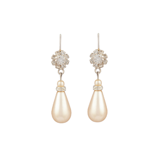 1960s Vintage Faux Pearl Drop Earrings As Seen In The Crown Season 5