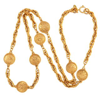 1980s Vintage Chanel Byzantine Necklace