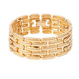1980s Vintage Givenchy Statement Watchband Bracelet