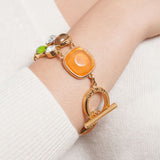 1980s Vintage D'Orlan Articulated Bracelet