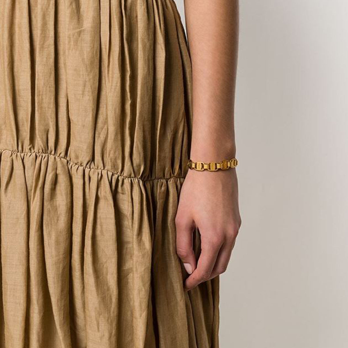 1980s Vintage Ferragamo Link Bracelet
