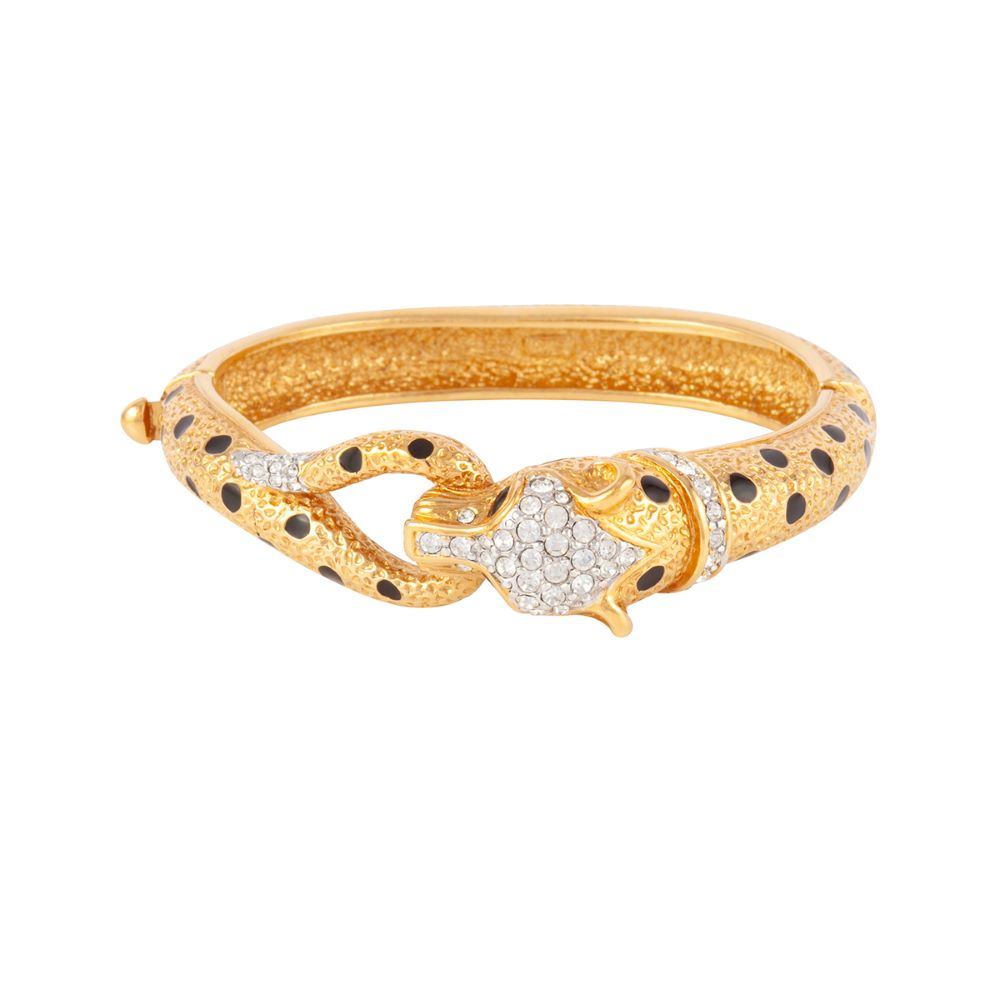 1980s Vintage Attwood and Sawyer Panther Bangle