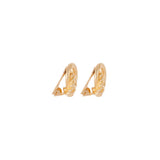 1980s Vintage Christian Dior Knot Clip-On Earrings