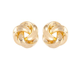 1980s Vintage Intertwined Earrings