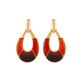 1990s Vintage Door Knocker Earrings