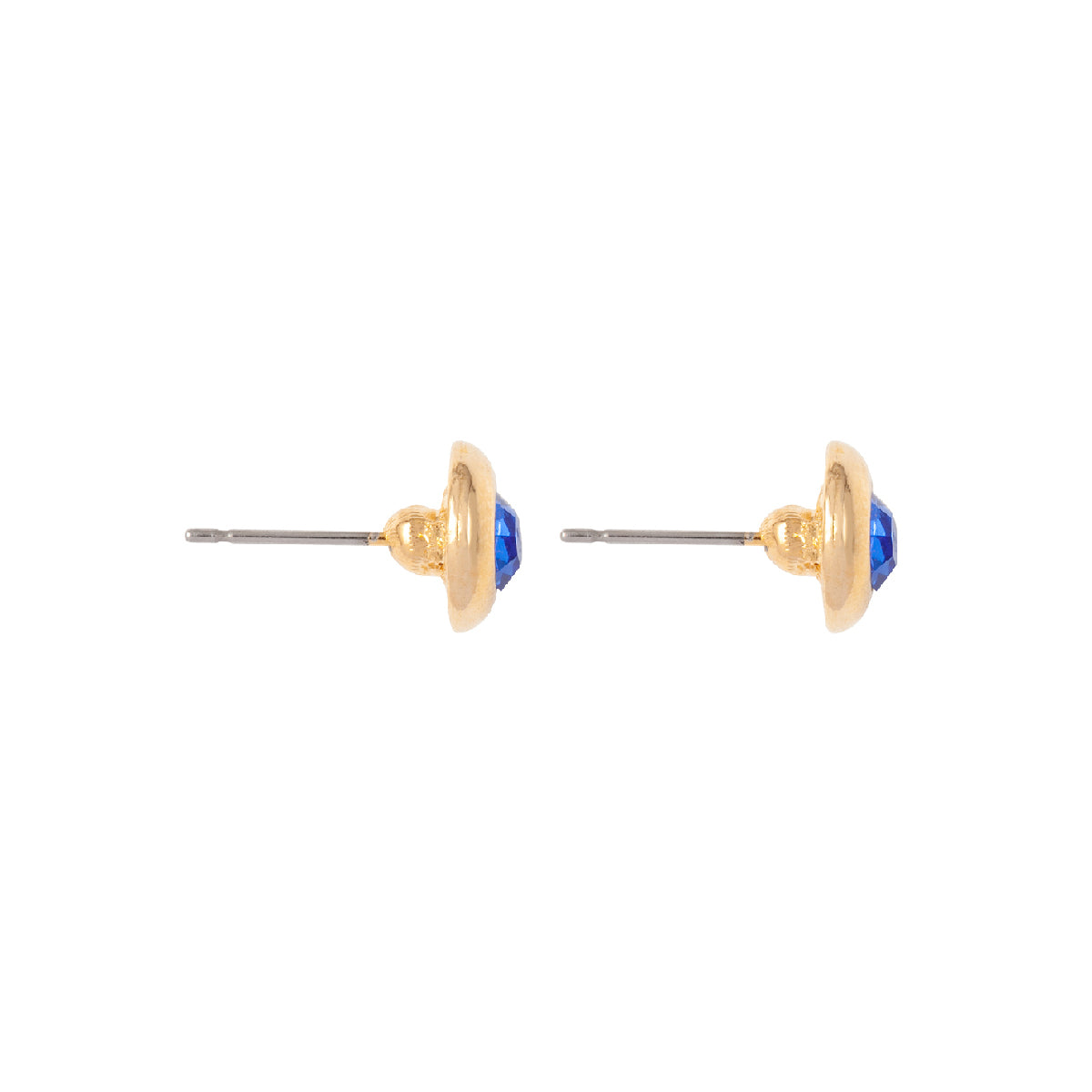 1980s Vintage Faux Sapphire Earrings