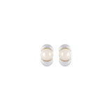1990s Vintage Nina Ricci Faux Pearl Earrings