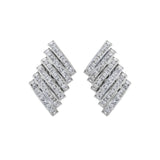 1980s Vintage Butler & Wilson Deco-Style Clip-On Earrings