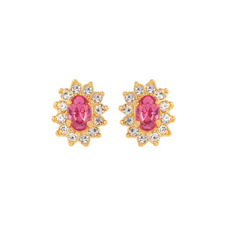 1980s Vintage Pink Earrings