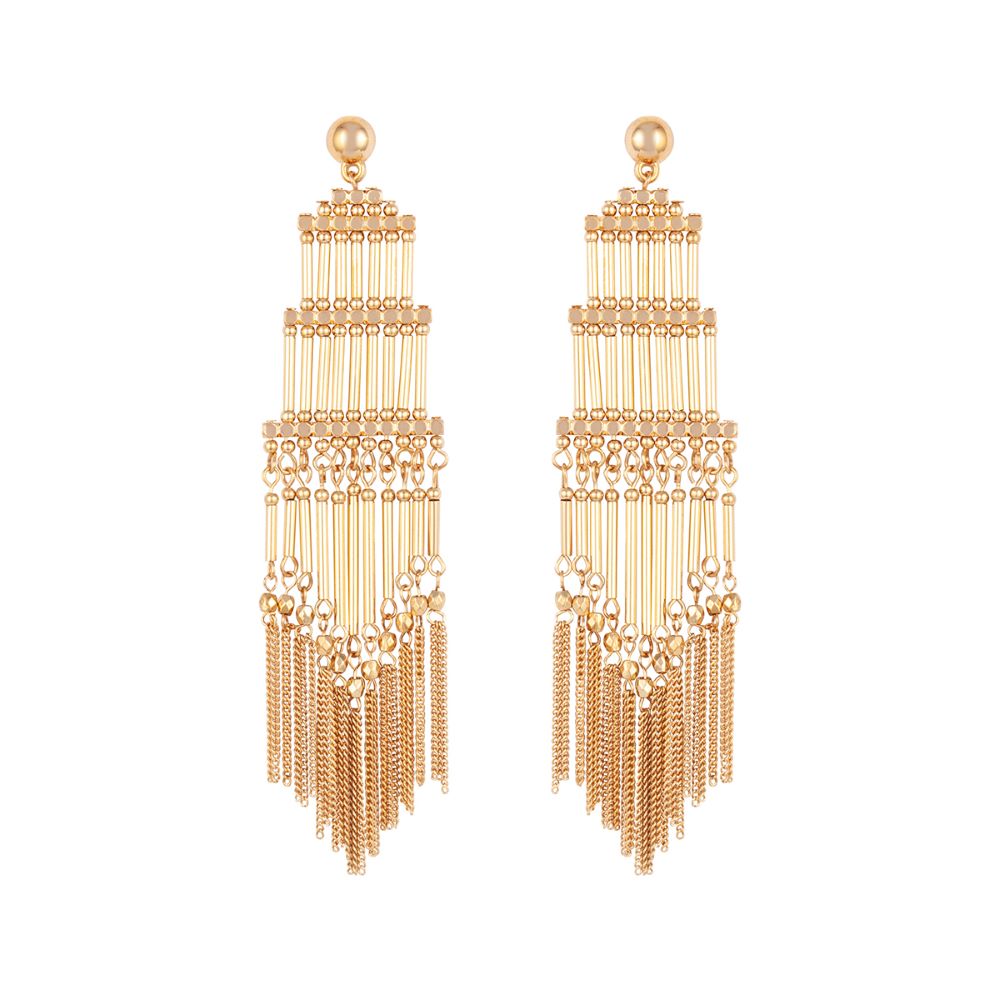 Statement deals chandelier earrings