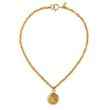 1980s Vintage Chanel Coin Pendant