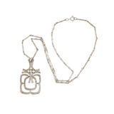 1960s Vintage Avon Stylised Floral Pendant