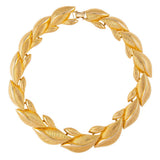 1980s Vintage Monet Leaf Necklace