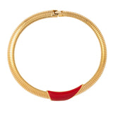 1980s Vintage Monet Enamel Collar