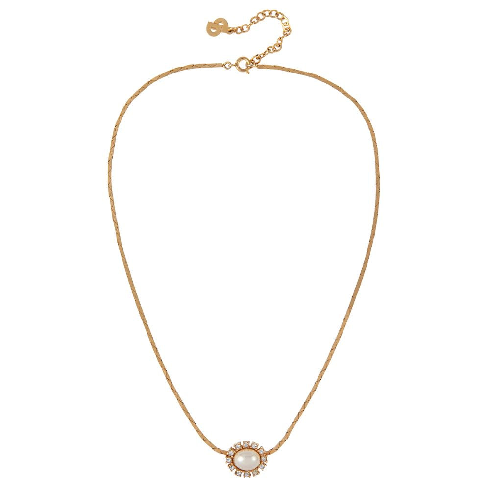 1980s Vintage Christian Dior Faux Pearl Necklace