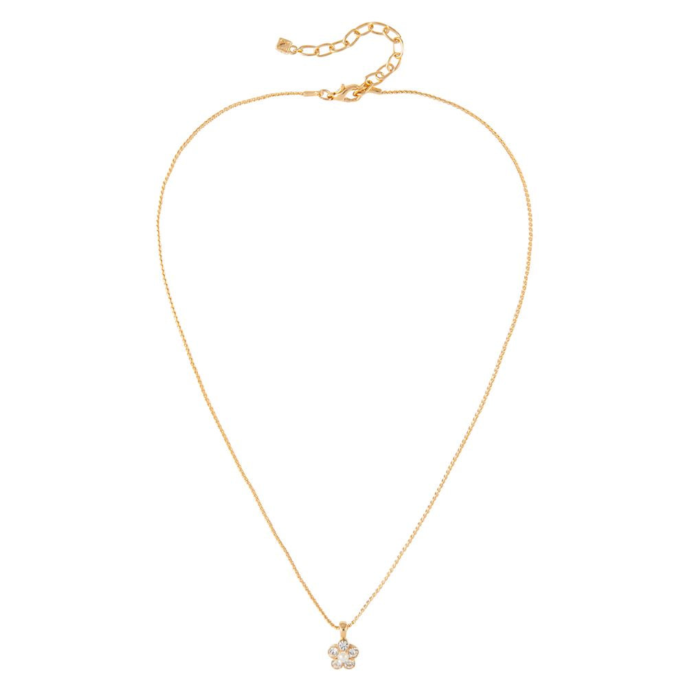 1980s Vintage Nina Ricci Floral Pendant