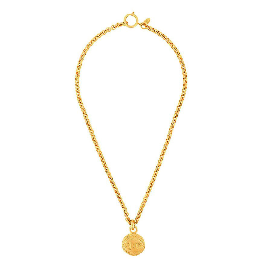 Chanel inspired necklace deals cc