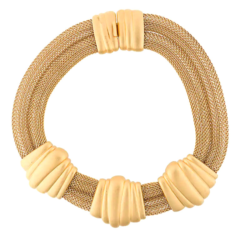 1980s Vintage Monet Statement Collar Necklace