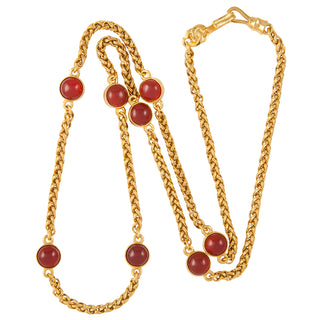 1995 Vintage Chanel Gripoix Chain Necklace