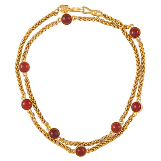 1995 Vintage Chanel Gripoix Chain Necklace