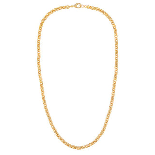 1990s Vintage Gold Plated Belcher Chain