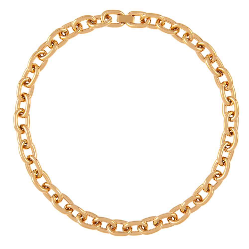 1980s Vintage Oval Link Chain