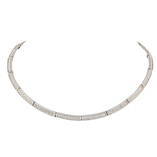 1990s Vintage Swarovski Articulated Necklace