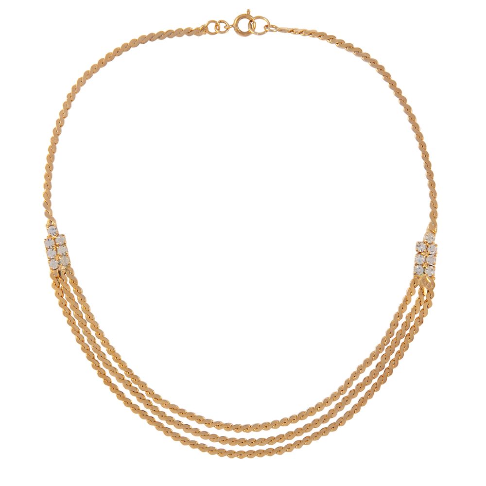 1980s Vintage Graduated Necklace