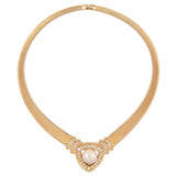 1980s Vintage Christian Dior Triangular Flex Necklace