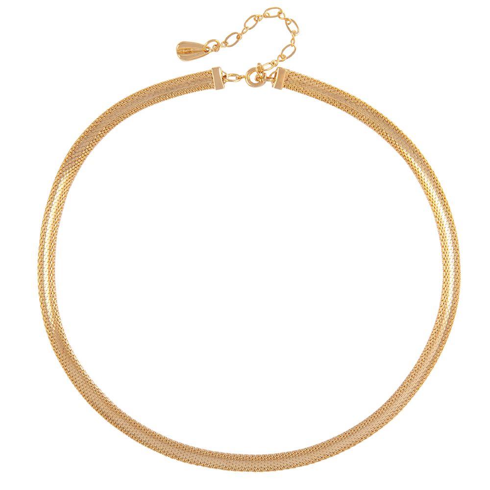 1980s Vintage Flex Collar Necklace