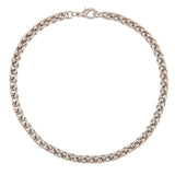 1990s Vintage Wheat Chain Necklace