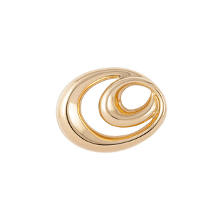 1980s Vintage Givenchy Swirl Brooch