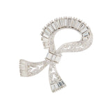 1960s Vintage Attwood & Sawyer Ribbon Brooch