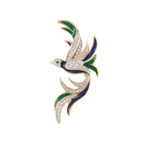 1970s Attwood & Sawyer Bird of Paradise Brooch