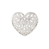 1990s Vintage Napier Heart Brooch