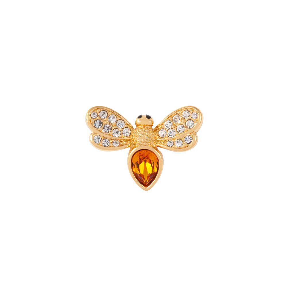 1990s Vintage Swarovski Bee Brooch