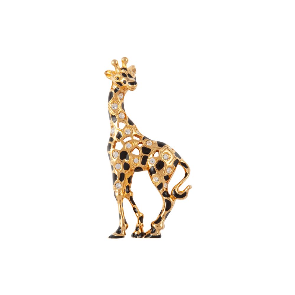 1990s Vintage Swarovski Giraffe Brooch