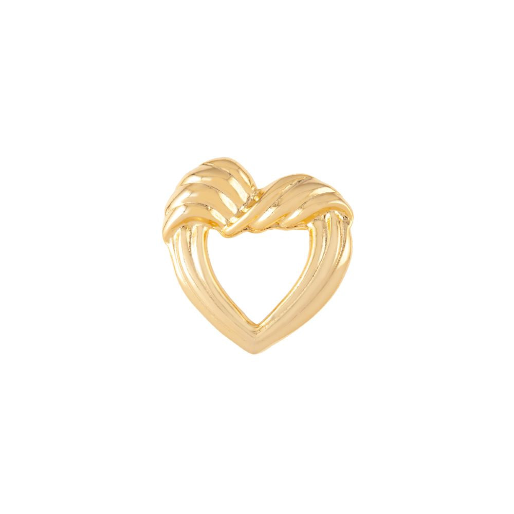 1980s Vintage Heart Brooch