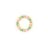 1980s Vintage Wreath Brooch