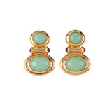 1990s Vintage Elizabeth Taylor Earring and Necklace Set