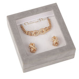 1980s Vintage Christian Dior Infinity Set